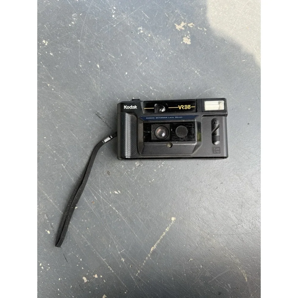 Camera Kodak VR35 K40 35mm Ektanar Lens‎ DX Programmed Auto Film Speed Tested